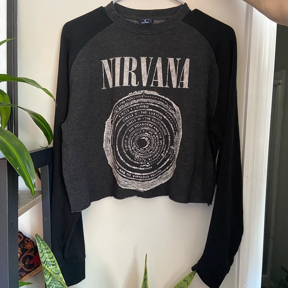 Nirvana crew neck